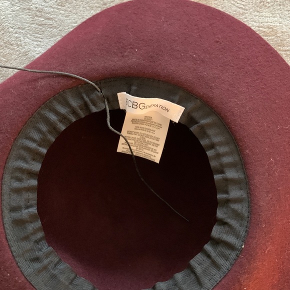 BGBG burgundy hat - Picture 2 of 5